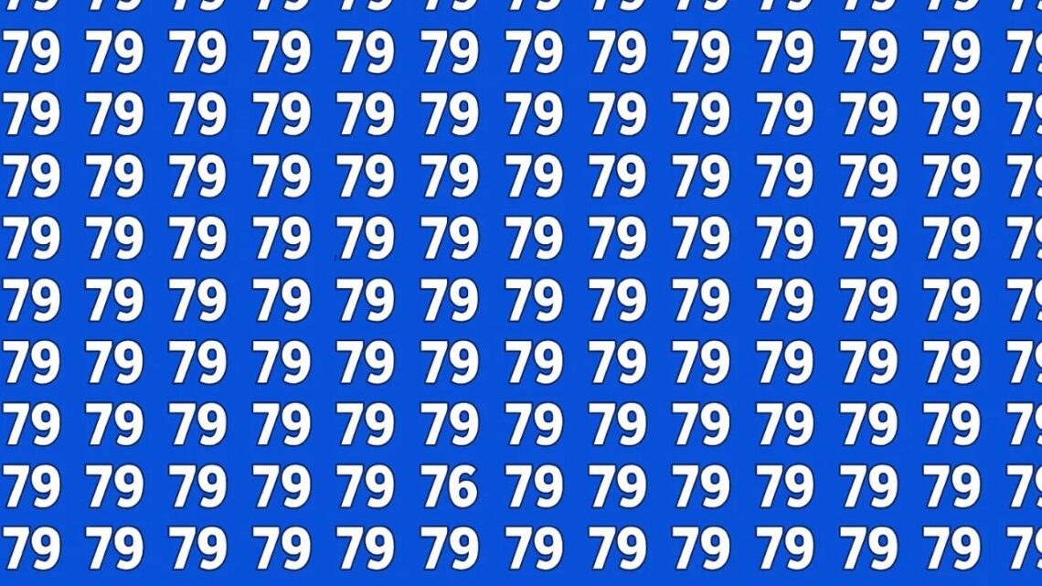 Can You Find the Hidden 76 In 10 Seconds Test Your Eyes Now