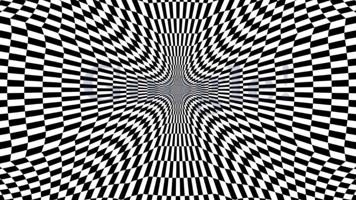 Only 1 Out Of 100 People With An Einstein-level IQ Can Spot The Hidden Word In This 3D Tunnel Optical Illusion