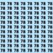Optical Illusion- Can You Find the Number 87 Hidden Among 78 in Just 7 Seconds?
