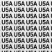 Sherlock-Level Puzzle - Spot The Hidden USA In U5A Rows Before Time Runs Out