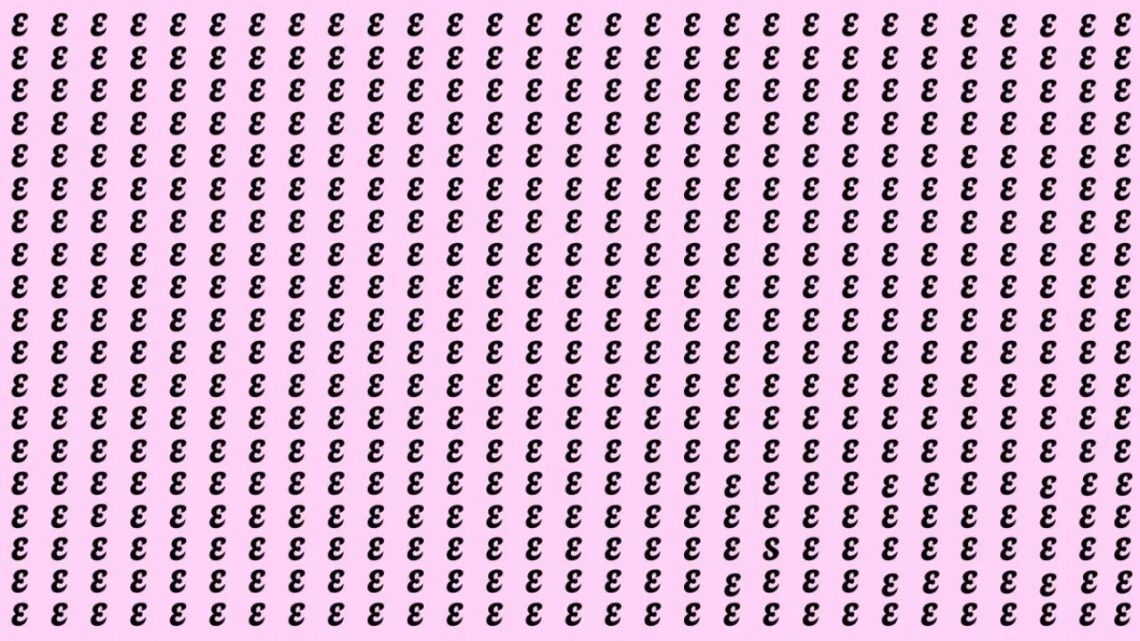 Spot The Hidden ‘S’ Among Dozens Of ‘E’s In This Viral 5-Second Challenge
