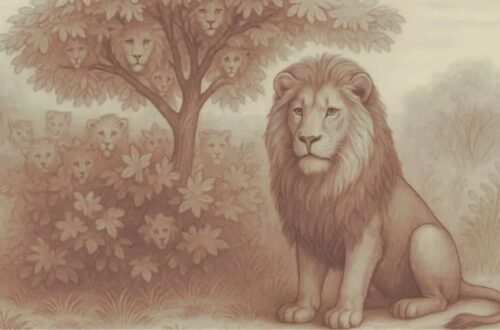 Visual Illusion Test- Only 5% With 20/20 Vision Can Count Every Lion In 11 Seconds