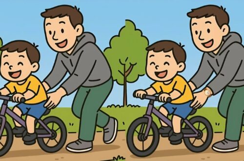 Can You Spot 3 Differences Between The Father And Son Pictures In Just 21 Seconds?
