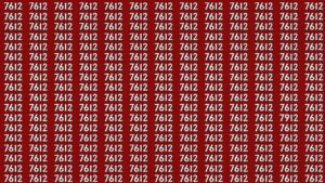 Spot 7912 Hidden Among 7612s In Just 7 Seconds